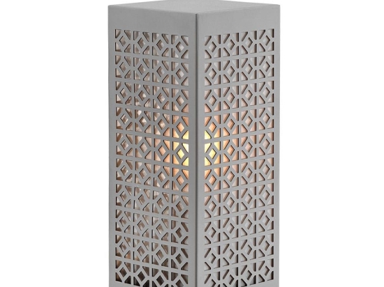 Φωτιστικό Δαπέδου 01323 E27 12x30cm Silver Luma