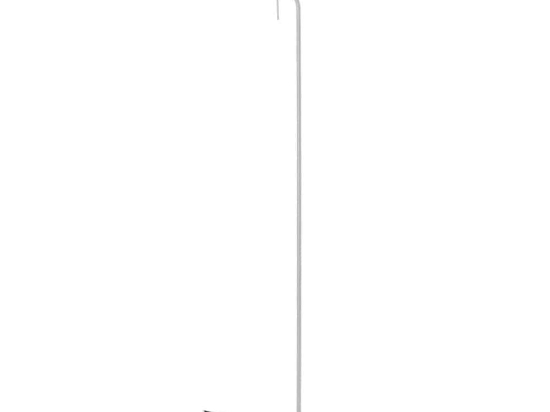 Φωτιστικό Δαπέδου 01362 G9 30x140cm Silver Luma