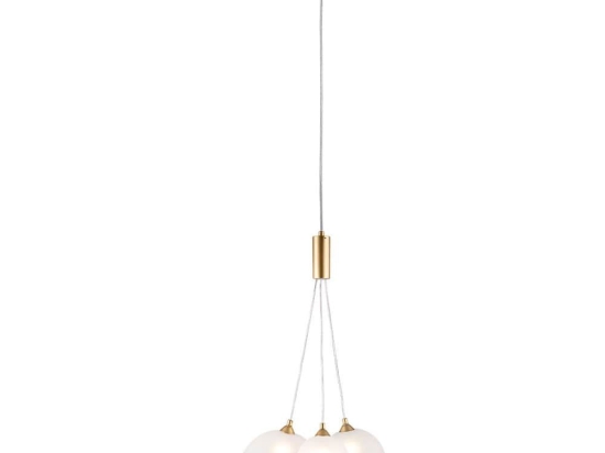 Φωτιστικό Οροφής Κρεμαστό 01365 3xG9 35x45cm Gold Luma