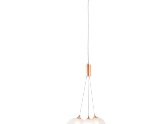 Φωτιστικό Οροφής Κρεμαστό 01365 3xG9 35x45cm Copper Luma