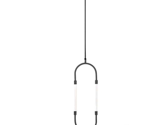 Φωτιστικό Οροφής Κρεμαστό 100-01369-04 7W LED 3000K 560Lm 20x63cm Black Luma