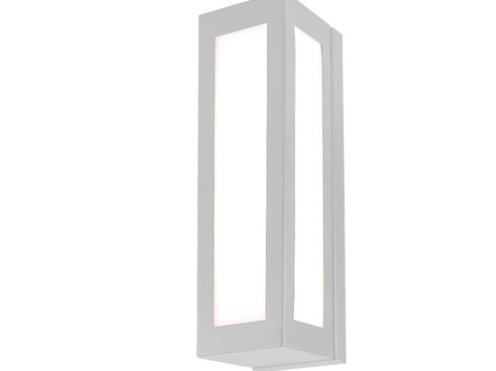 Φωτιστικό Τοίχου 01394-17 10x36cm E27 Silver Luma