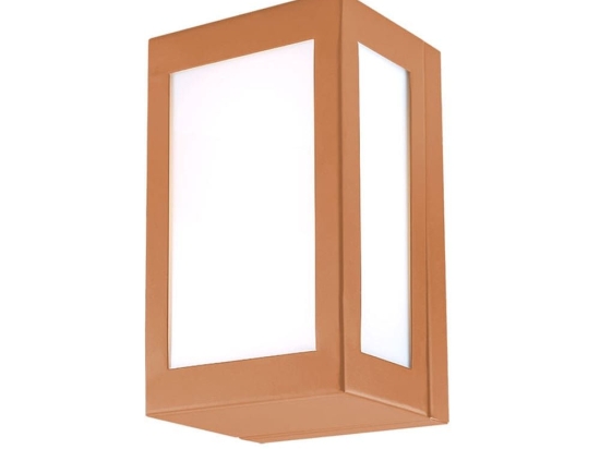 Φωτιστικό Τοίχου 01394-18 15x30cm E27 Copper Luma