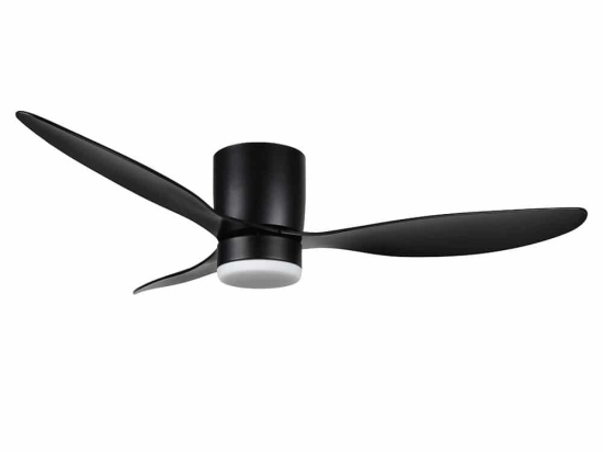 Ανεμιστήρας Οροφής Με Φως 01419 3000K, 4000K, 5000K 132x23cm Black Luma Διάμετρος 132cm