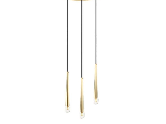 Φωτιστικό Οροφής Κρεμαστό 01487 3xG9 D.30cm Gold Luma