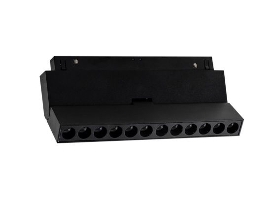 Γραμμικό Φωτιστικό Μαγνητικής Ράγας MEYEM1230B 22cm Led 1000lm 12W 3000K Black Aca