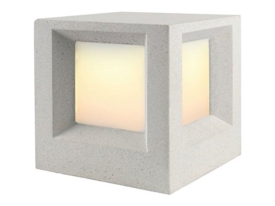 Φωτιστικό Δαπέδου MK041W-200 200MM IP65 Ε27 Max.7W White Aca Decor
