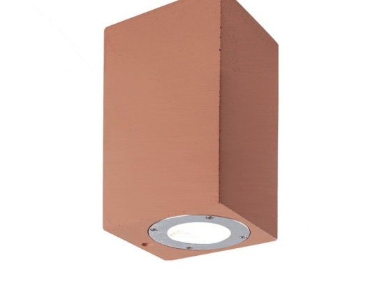 Φωτιστικό Tοίχου - Σποτ Up-Down MK0532STC 2xGU10 IP65 Terracotta Aca