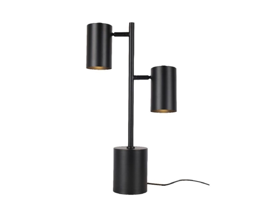 Φωτιστικό Επιτραπέζιο Kenneth MT240572 2xΕ27 Φ12x59cm Black Aca