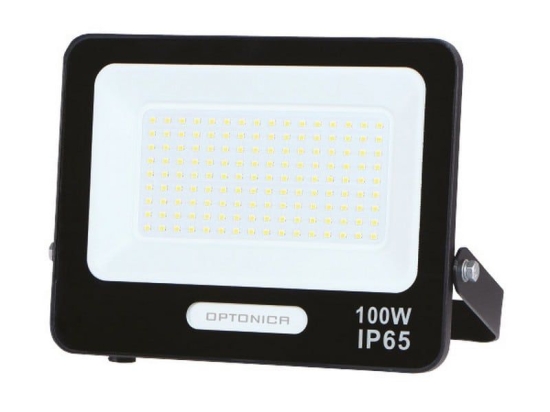 Προβολέας Led MTN-158291 SMD 100W 4000K 9000lm 24,2x21,2x3,35cm Black Metanor