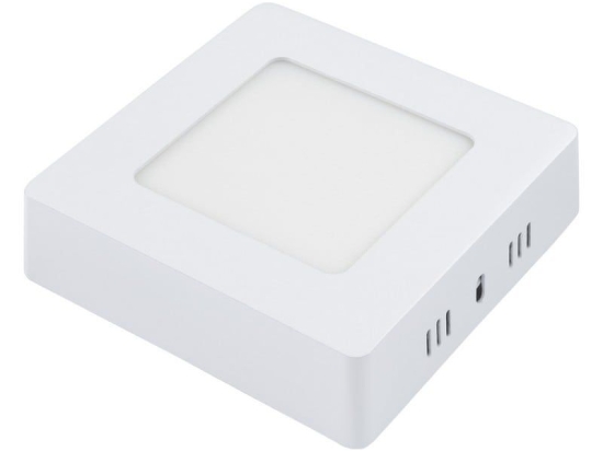 Panel Led Mini Επιφανειακό MTN-22381 6W 2800K 480lm 12x12x3,8cm White Metanor Τετράγωνο