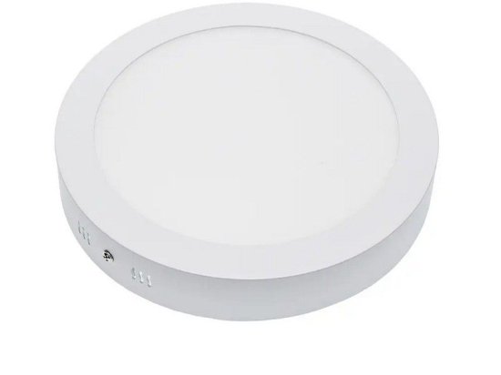 Panel Led Mini Επιφανειακό MTN-24091 18W 2800K 1440lm 22x3,8cm White Metanor Στρόγγυλο