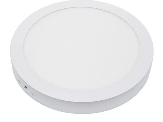 Panel Led Mini Επιφανειακό MTN-24121 24W 2800K 1920lm 30x3,9cm White Metanor Στρόγγυλο