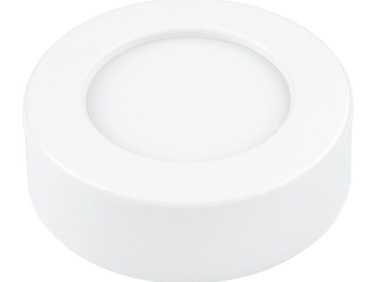 Panel Led Mini Επιφανειακό MTN-25351 6W CCT 450lm 12,2x3,5cm White Metanor Στρόγγυλο