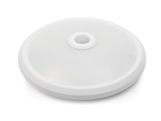 Φωτιστικό Οροφής - Πλαφονιέρα MTN-28061 2700K LED 1260lm 18W Με Ανιχνευτή PIR IP20 IP20 29,5x7cm White Metanor
