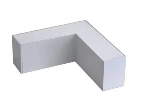 Σύνδεσμος LED Γωνία MTN-50611 10W Για Φωτιστικό MTN-54711 6000K 17,6x17,6x7cm Silver Metanor