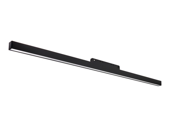 Γραμμικό Φωτιστικό LED MTN-52281 Μαγνητικής Ράγας M15 20W 3000K 1300lm 62,5cm Black Metanor
