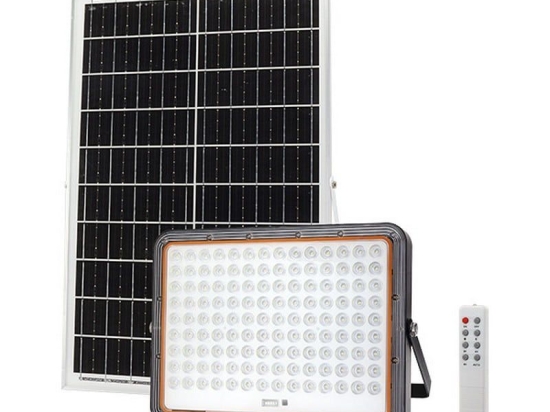 Προβολέας Led Ηλιακός MTN-52981 SMD 40W 6000Κ 6000lm IP65 29,8x4,1x22,5cm Black Metanor