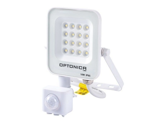 Προβολέας Led MTN-57611 Με Αισθητήρα PIR SMD 10W 4500K 900lm IP65 9,7x16,9x5,4cm White Metanor