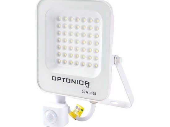 Προβολέας Led MTN-57661 Με Αισθητήρα PIR SMD 30W 6000K 2700lm IP65 15,4x22,8x5,5cm White Metanor