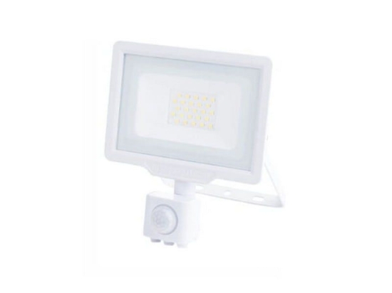 Προβολέας Led MTN-59341 City Με Αισθητήρα PIR SMD 20W 4500K 1600lm IP65 14,8x18,3x4,7cm White Metanor