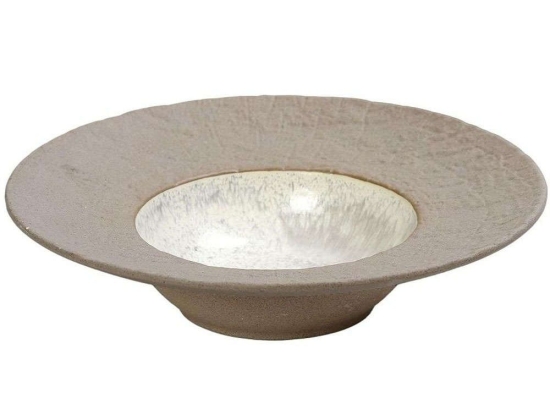 Πιάτο Βαθύ Spirit Spaghetti NIC708K2 28x28x6cm Beige Espiel Πηλός