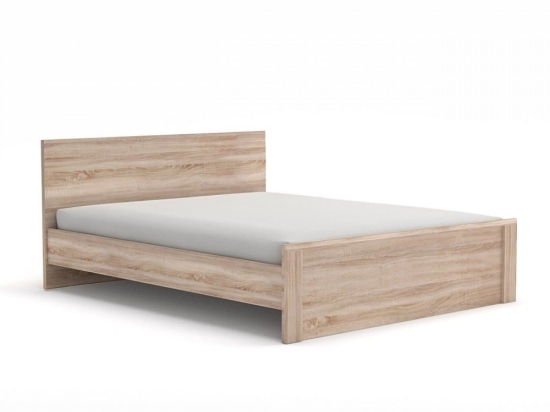 Κρεβάτι Norton 120 Ημίδιπλο 120x205x85cm Με Τάβλες Για Στρώμα 120x200 Sonoma Ημίδιπλο