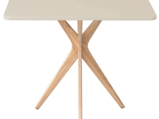 Τραπέζι Jubi JUBITRE4 80x55x73cm Natural-Beige Mdf,Ξύλο