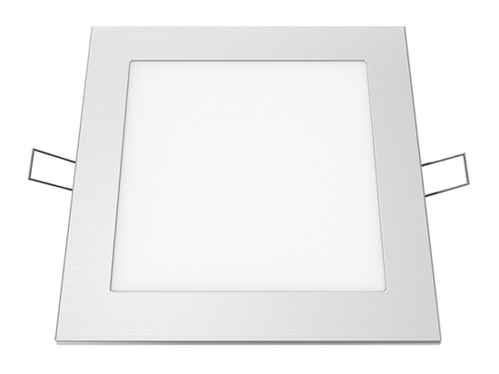 Πάνελ Χωνευτό Plato Led Slim PLATO1240SNM 12W 4000K Silver Aca Τετράγωνο