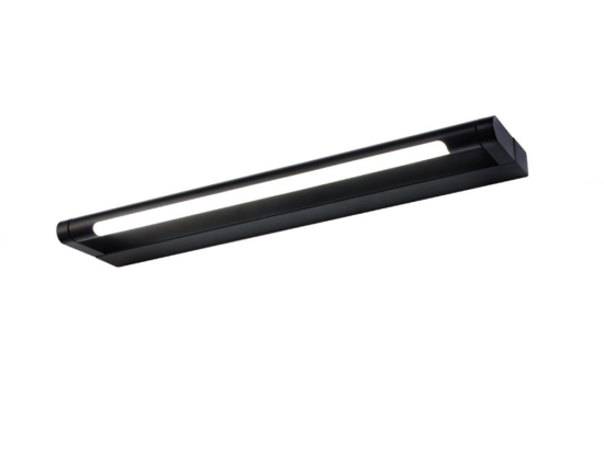 Φωτιστικό Μπάνιου Επιτοίχιο Bati PN2834LED40BK Led 6W 380Lm 4000K 40x10x2,5cm Black Aca