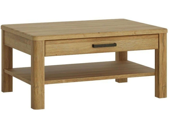 Τραπεζάκι Σαλονιού Cognac Plus 161273769 100x75x45,6cm Oak