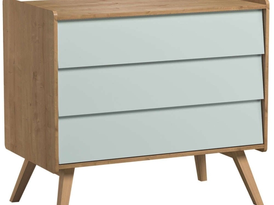 Συρταριέρα 3D Vintage 162080359 100x58,5x90cm Natural-Green