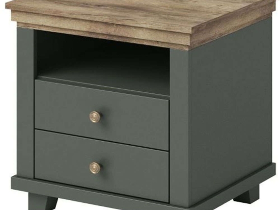 Κομοδίνο Capel 162284009 52x42x54cm Green-Oak