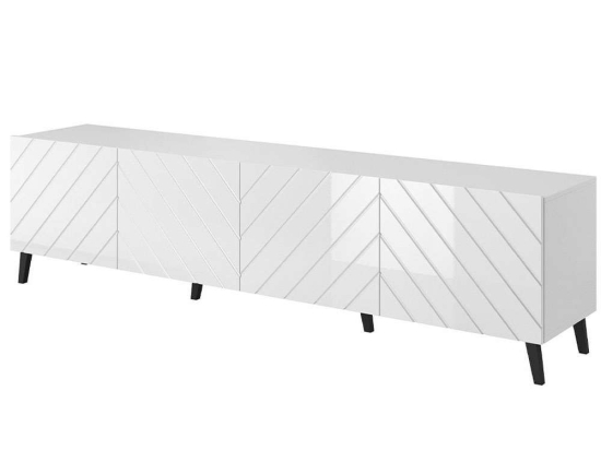 Έπιπλο Τηλεόρασης Abeto Plus 162297429 200x42x52cm White