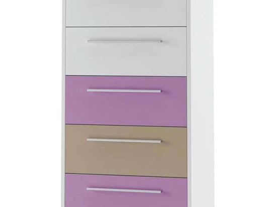 Συρταριέρα Murphy 162435629 60x38,3x102,5cm Multi-Pink