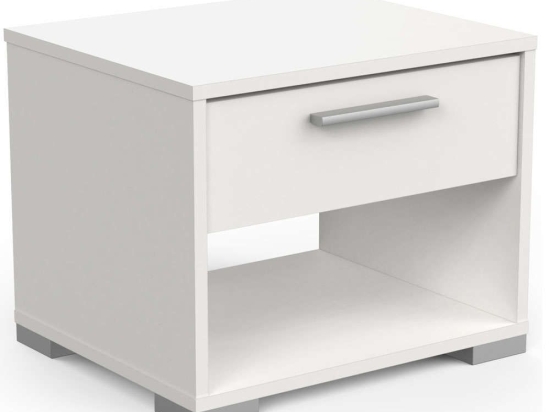 Κομοδίνο Annie 162588299 43,2x36,2x37,2cm White