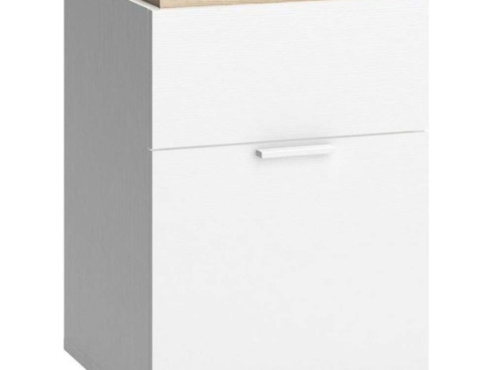 Κομοδίνο 4 You 16262029 40,5x42x55,5cm White-Oak