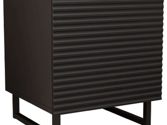 Κομοδίνο Delino 162716289 40x40x50cm Black