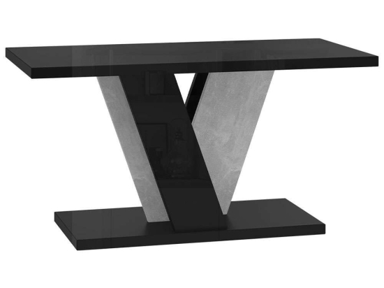 Τραπεζάκι Σαλονιού Viney 162716839 110x70x60cm Black-Grey