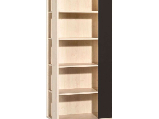 Βιβλιοθήκη Frame Αριστερά 16621259 80x46x211cm Natural-Black