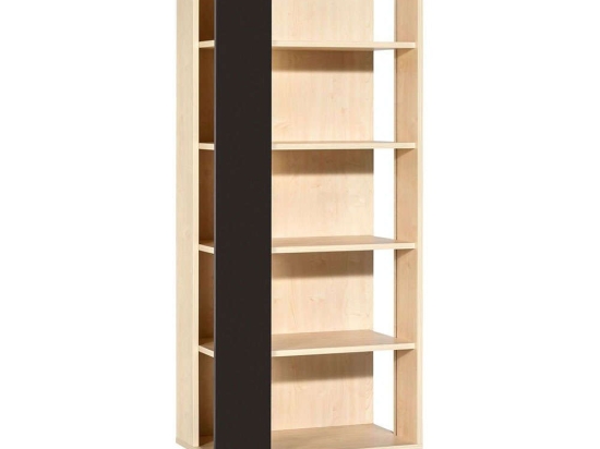 Βιβλιοθήκη Frame Δεξιά 16621269 80x46x211cm Natural-Black