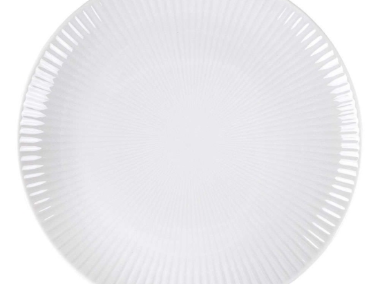 Πιατέλα Στρογγυλή Πορσελάνινη PW5 PR00500531 31cm White Oriana Ferelli® Πορσελάνη