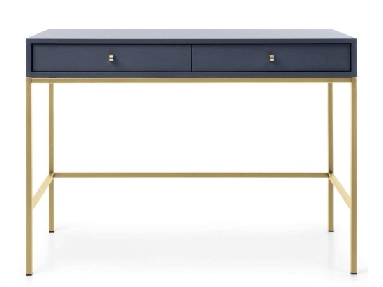 Κονσόλα Mono P_MNB_12_G 103,5x77,6x50cm Blue-Gold