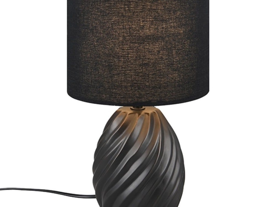 Φωτιστικό Επιτραπέζιο Melva R51771032 E14 40W Φ18x31cm Black RL Lighting