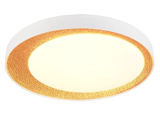 Φωτιστικό Οροφής - Πλαφονιέρα Aleta R64611179 Led 24W 6500K Φ45x8cm Gold-White RL Lighting