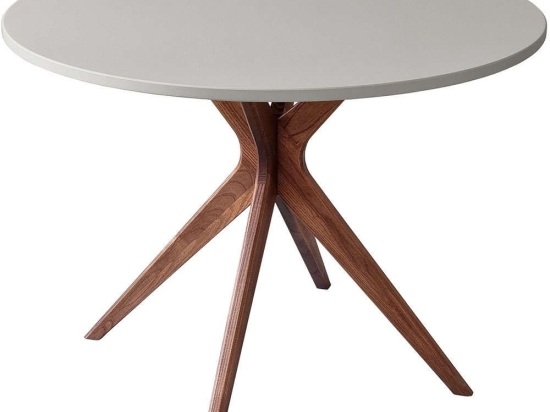 Τραπέζι Jubi Bold JUBIBOLDTROOAK8 100x73cm Oak-Pearl Grey Mdf,Ξύλο