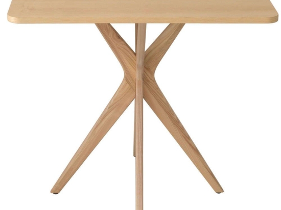 Τραπέζι Jubi JUBITRENAT 80x55x75cm Natural Mdf,Ξύλο