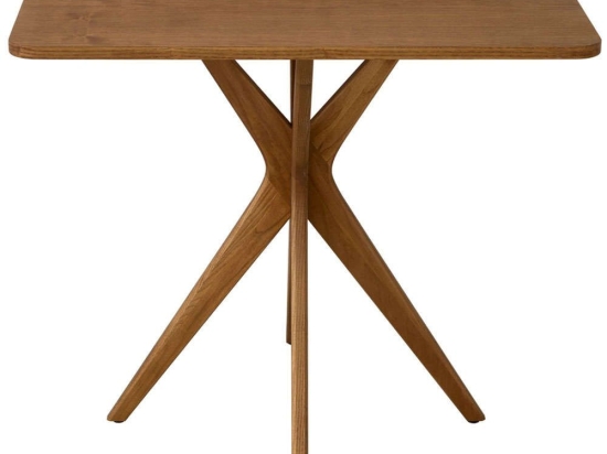 Τραπέζι Jubi JUBITREOAK 80x55x75cm Oak Mdf,Ξύλο