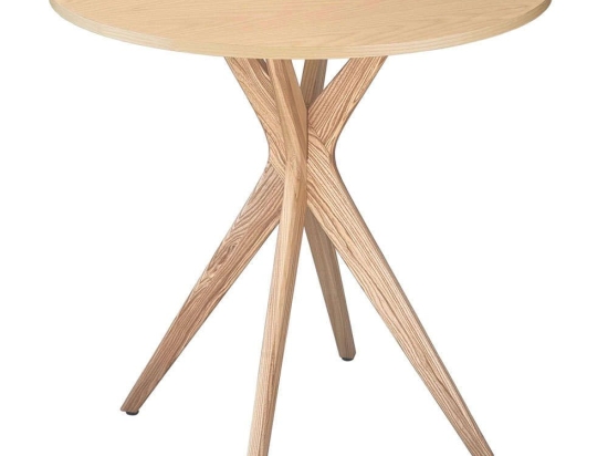 Τραπέζι Jubi JUBITSRONAT Φ70x73cm Natural Mdf,Ξύλο