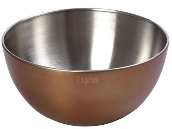 Μπωλ Σερβιρίσματος RAP114 15X15x7,5cm Copper Espiel Ανοξείδωτο Ατσάλι